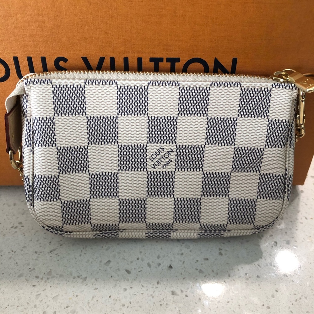 Louis Vuitton Mini Pochette Azure